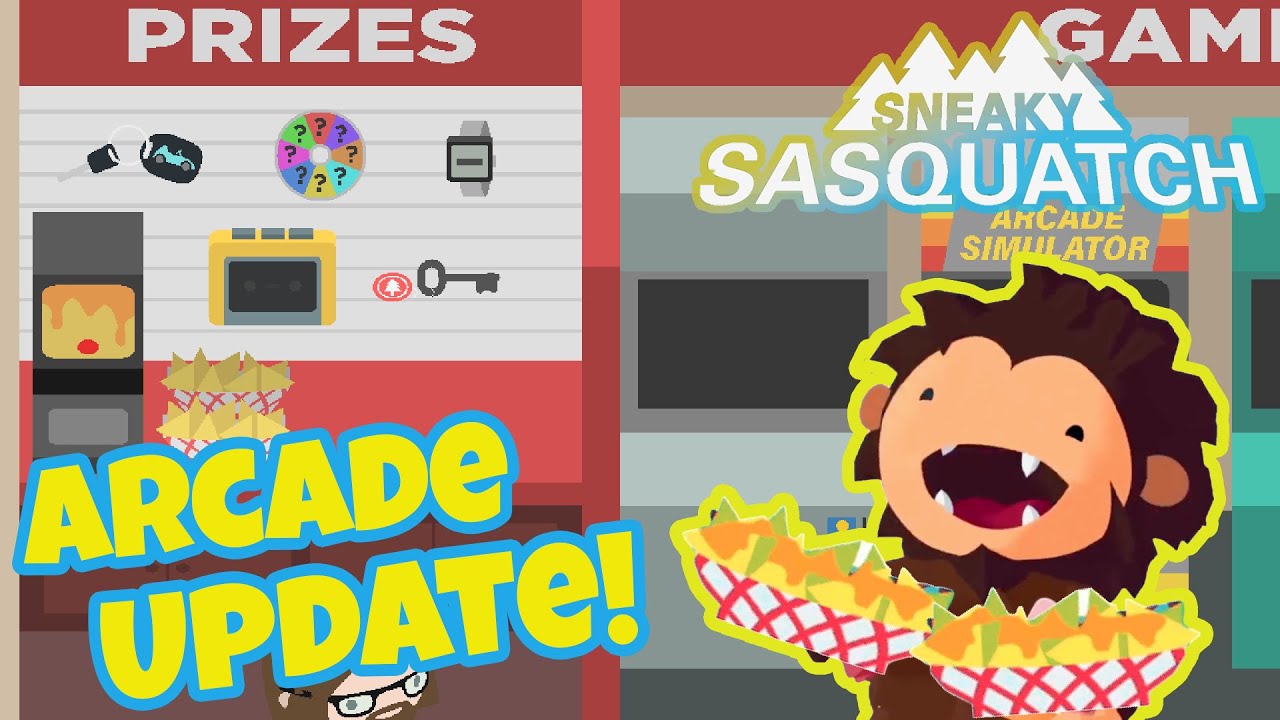 New ARCADE Update! - Sneaky Sasquatch