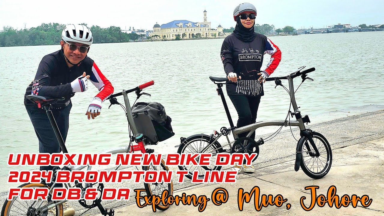 Unboxing New Bike Day 2024 Brompton T line 4 Speed for DB & DA with @kakm