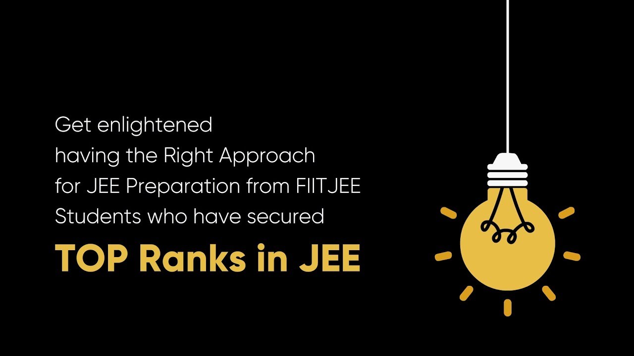 What is the Right Approach to prepare for IIT-JEE Entrance ?
