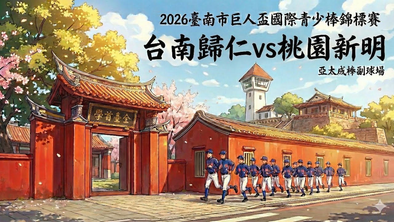 巨人盃 台南歸仁vs桃園新明