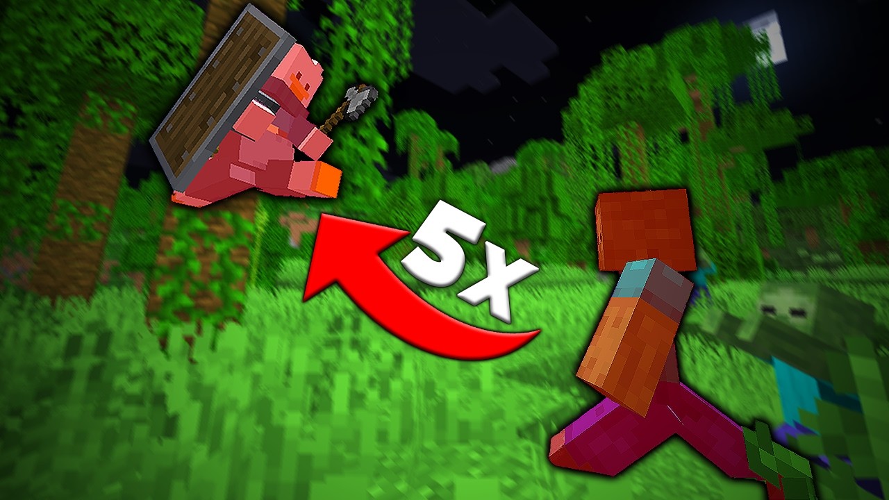 Can I Beat Minecraft with SUPER Knockback?