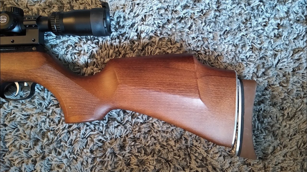 NV043 Fitting An Adjustable Recoil-Pad (Bisley / GunTuff) To A Rifle. (Weihrauch HW77K)