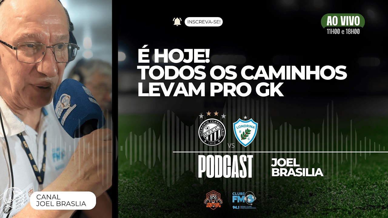 ESPORTE CLUBE 1ª EDIÇÃO | É HOJE! OFEC X LEC | RÁDIO CLUBE FM 94.1 | PONTA GROSSA|