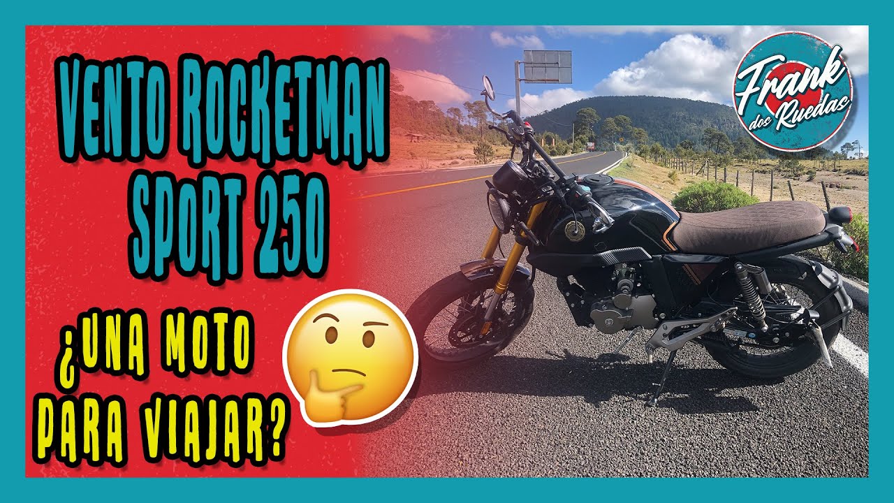 VIAJANDO en la VENTO ROCKETMAN SPORT 250 2022 | TEST EN CARRETERA | ¿Funciona esta moto para viajar?