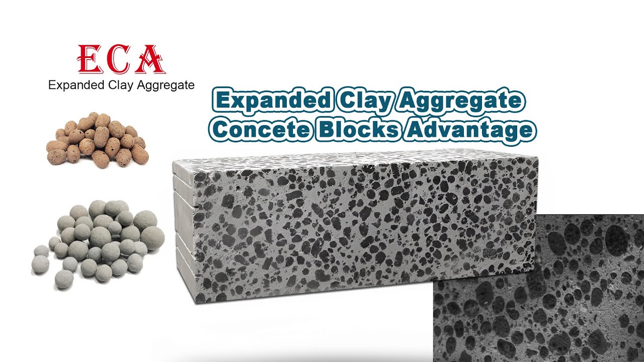 expanded clay aggregate concrete blocks Advantages - ceramsite foamed concrete blocks machine