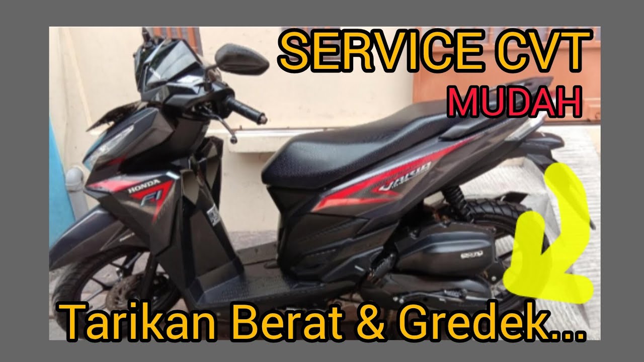SERVIS CVT VARIO 125 TARIKAN BERAT & GREDEK  @BengkelSTM