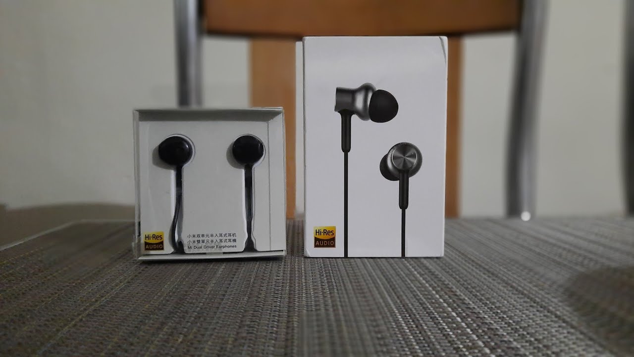 Xiaomi In Ear Pro HD Triple Driver VS Xiaomi Dual Ceramic Driver Comparison