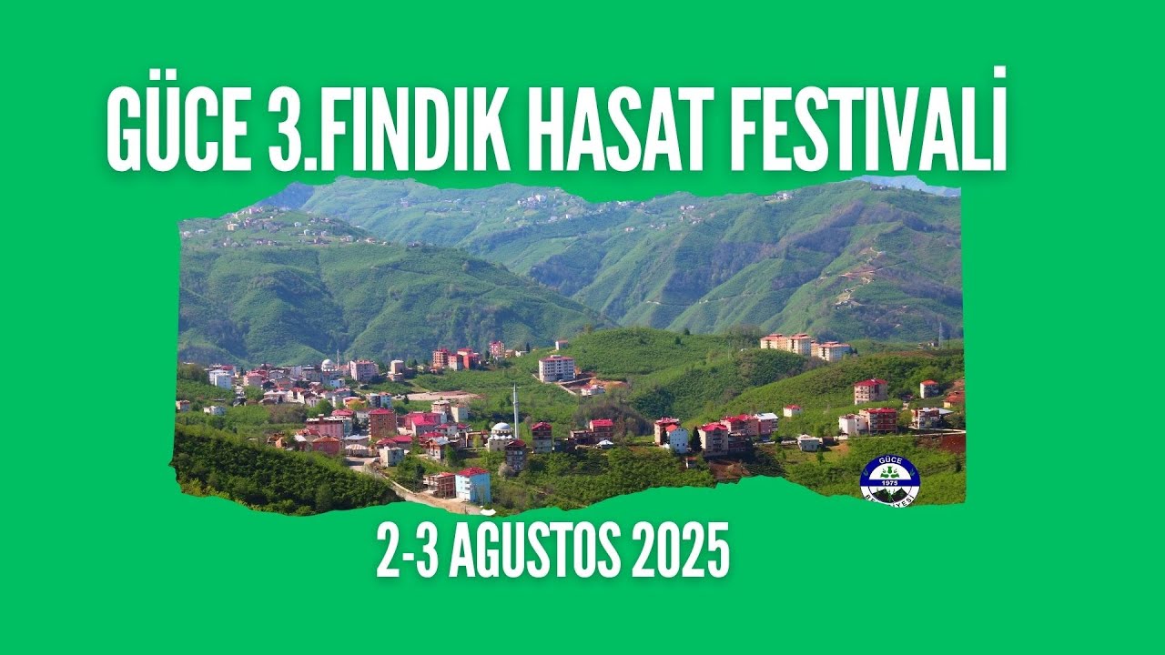 3.GÜCE FINDIK HASAT  FESTİVALİ CANLI YAYIN
