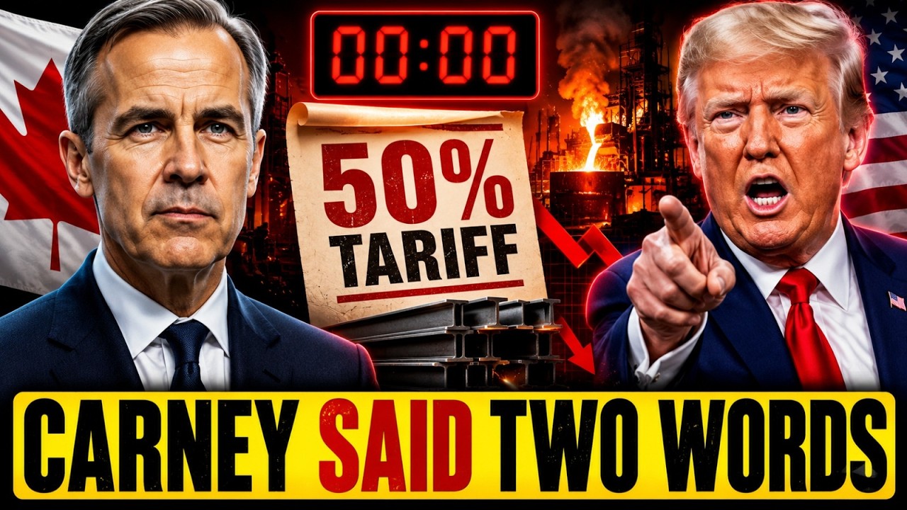 Trump's 50% Steel Tariff Just Hit Canada &mdash; Carney's Two Words Ended The Debate