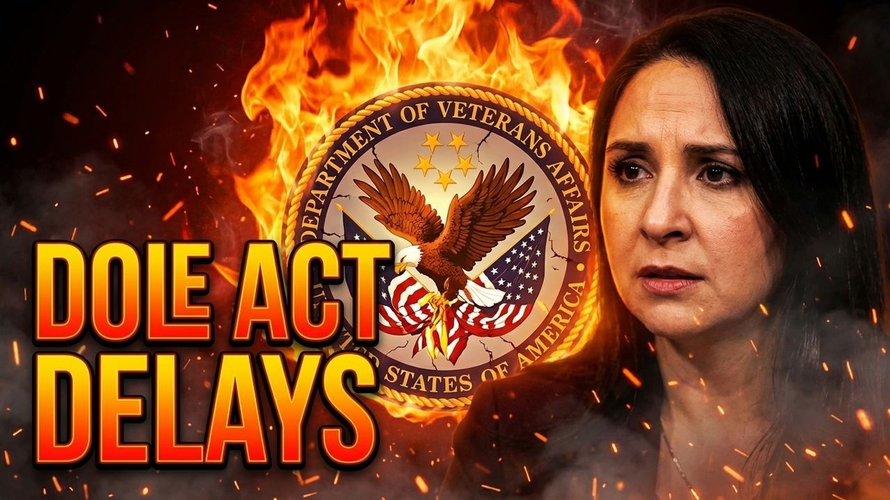 VA Under Fire: Why the Dole Act Veterans Benefits are Delayed