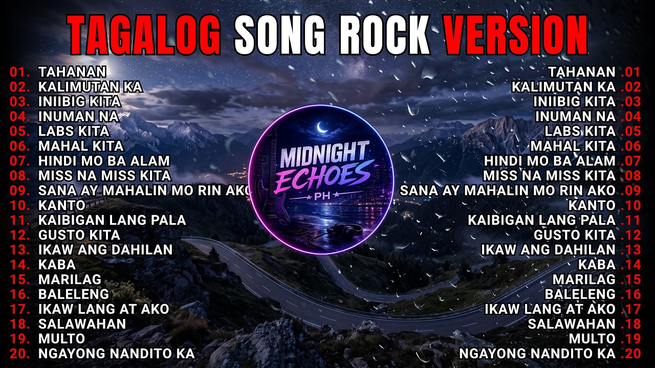 Relaxing OPM Acoustic Rock 🌙 Calm Filipino Covers for Sleep, Study & Relaxation