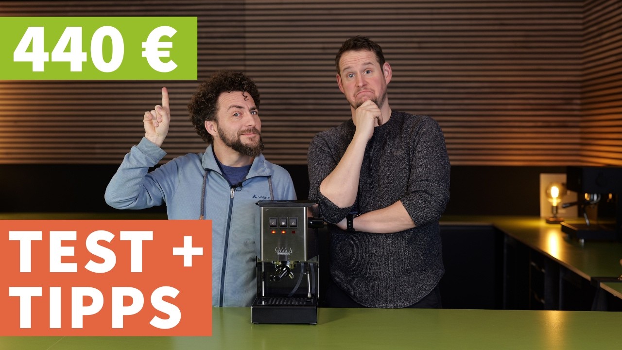 Gaggia Classic E24: Gut – aber nur, wenn ihr DAS wisst