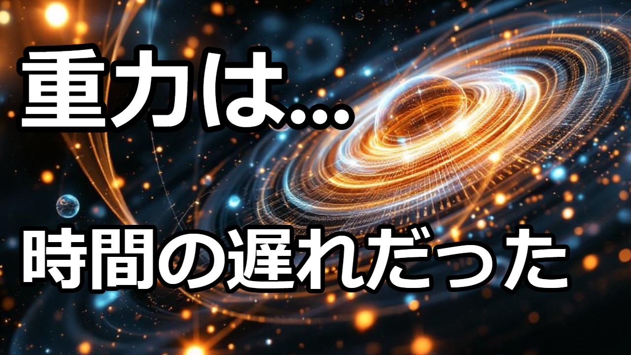 【重力シリーズ第1回】重力は『時間』の遅れだった！最新科学が解き明かす重力と時間の関係