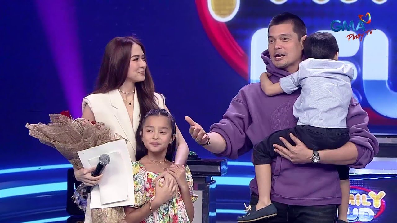 Family Feud: Dingdong Dantes, sinurpresa ng pamilya sa Family Feud!