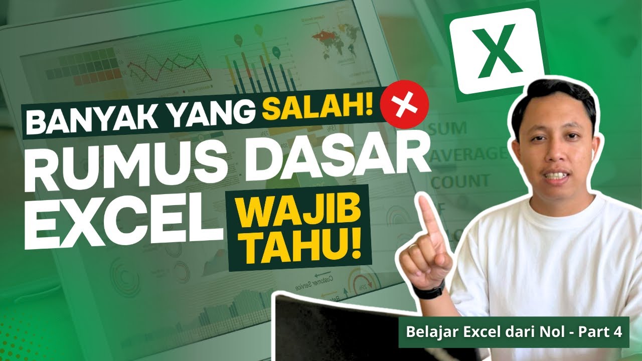 Wajib Tahu! Rumus Dasar Excel untuk Pemula