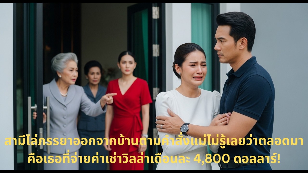 สามีไล่ภรรยาออกจากบ้านตามคำสั่งแม่ไม่รู้เลยว่าตลอดมาคือเธอที่จ่ายค่าเช่าวิลล่าเดือนละ 4,800 ดอลลาร์!