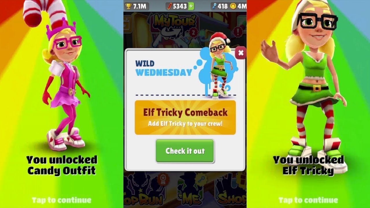 Subway Surfers: Winter Holiday (Wild Wednesday 