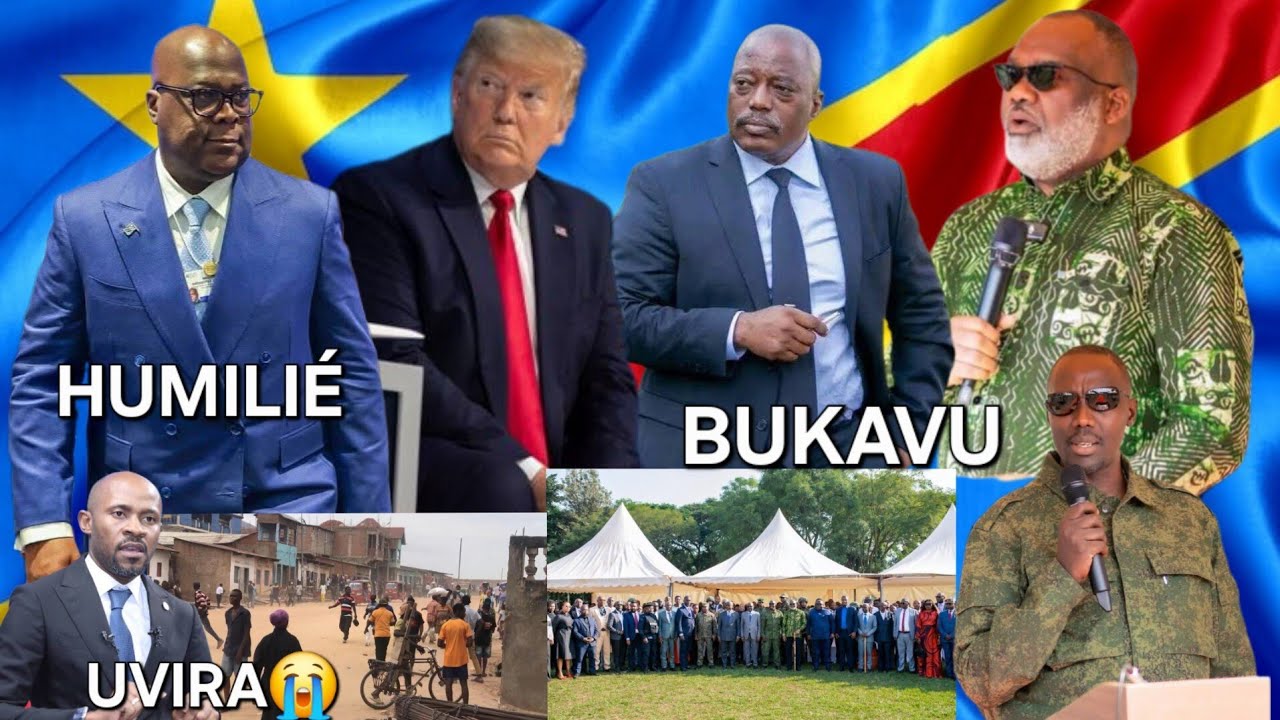 LA NOUVELLE VIENT DE TOMBER TRUMP AUTORISE À NANGAA DE PRENDRE KINSHASA FTSHISEKEDI FINI, UVIRA 22.1