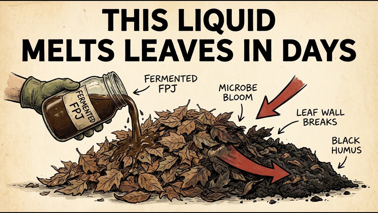 How to Make Leaves Compost Faster Naturally