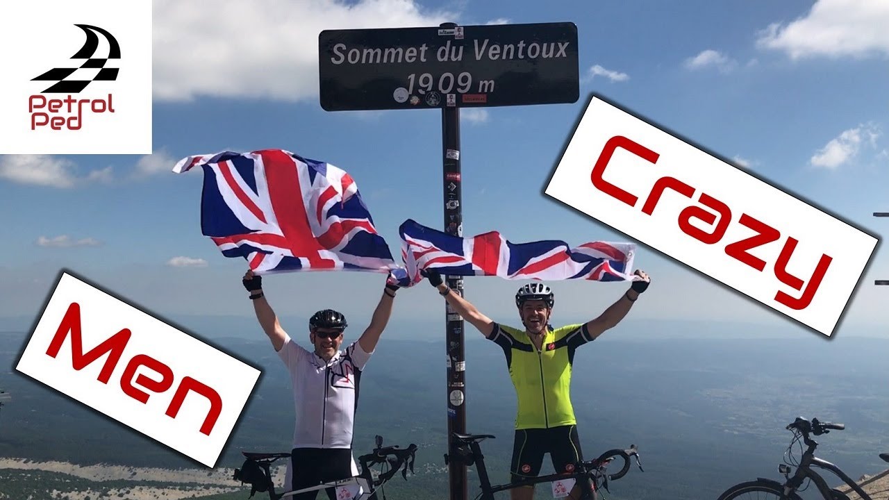 3 Times up Mont Ventoux to join The Crazy Men !