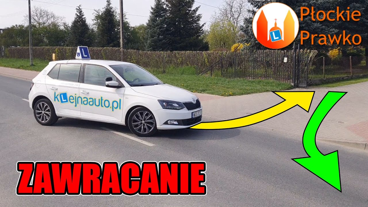 Zawracanie z użyciem biegu wstecznego -  [Porady Egzaminacyjne #6]