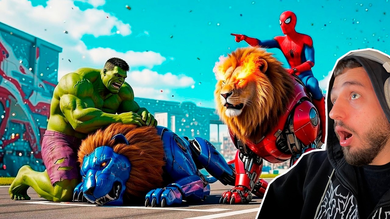 🦈🕷️ SPIDERMAN Wins The Magic Giant MEGALODON Shark Racing Championship – Epic Racing Challenge