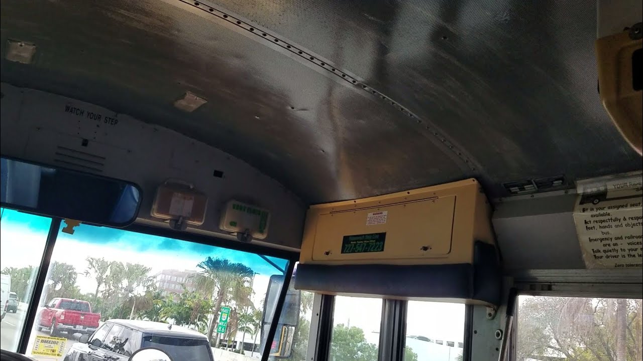 International School Bus 2003 AM route of my field trip & passing by MD SB BBV 2007 #27216