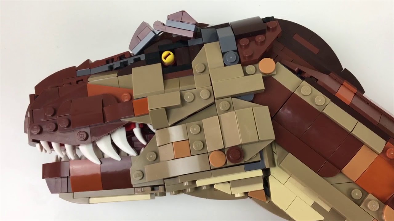 Серия сборок LEGO Custom T-Rex — Часть 1