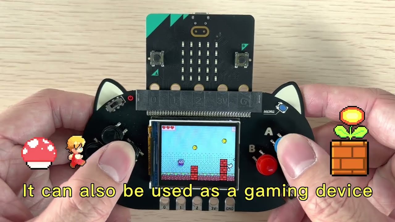Upgrade Your Micro:bit V2? All You need is KittenBot NewBit Arcade Shield!