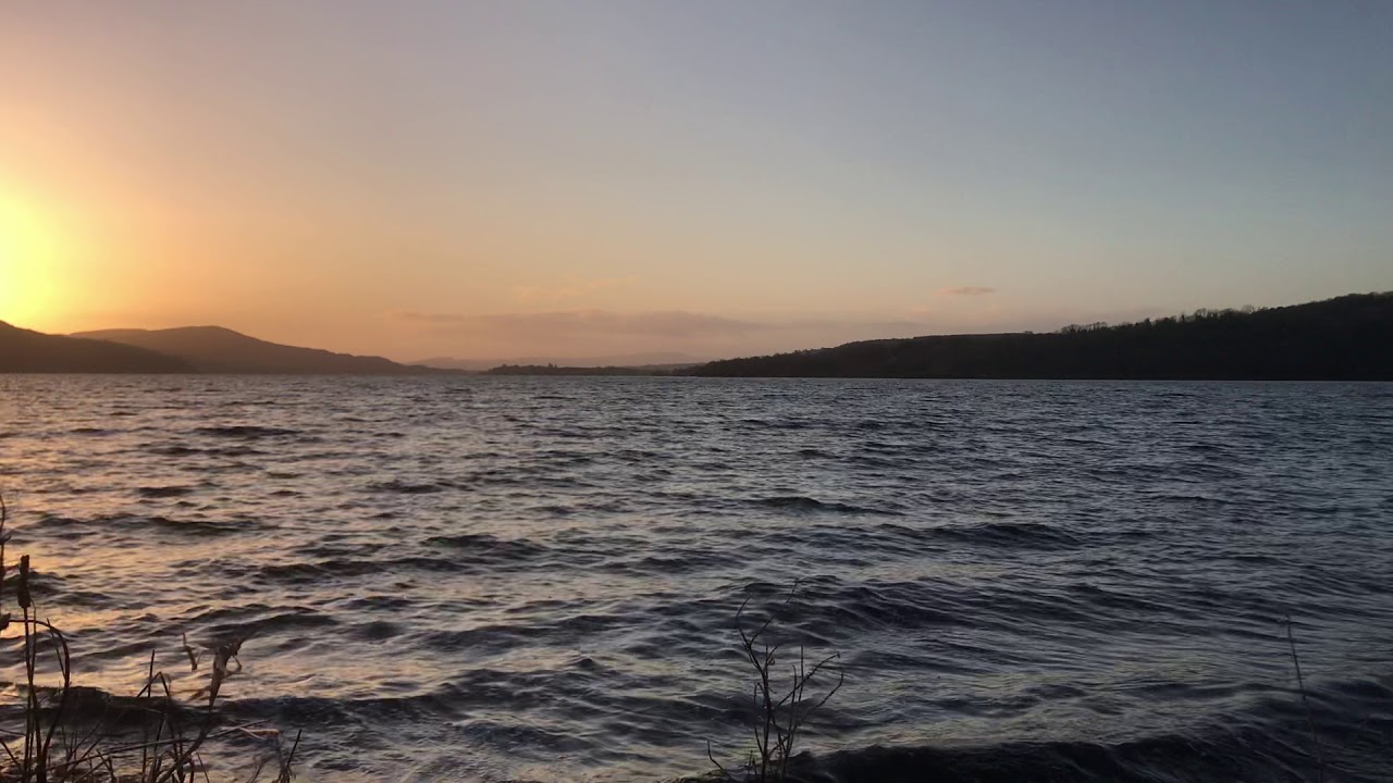Watch the sunset over an Irish lake | Relaxing sounds for sleep | Lough Gill, Co. Leitrim