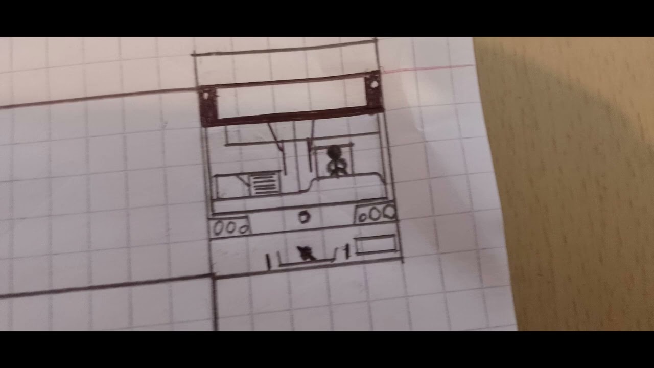 como hacer un bus de papel de Caio mondego LA de subus