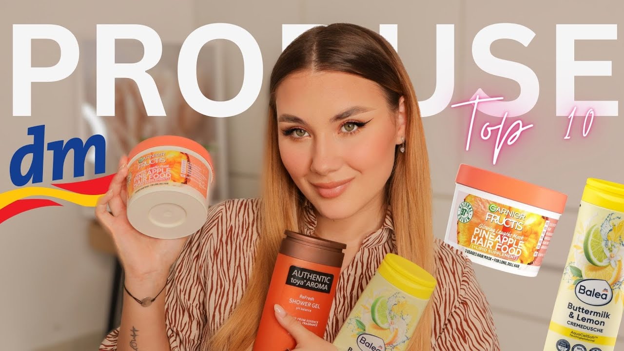 Top 10 Produse din Dm | Balea, Ziaja, Garnier