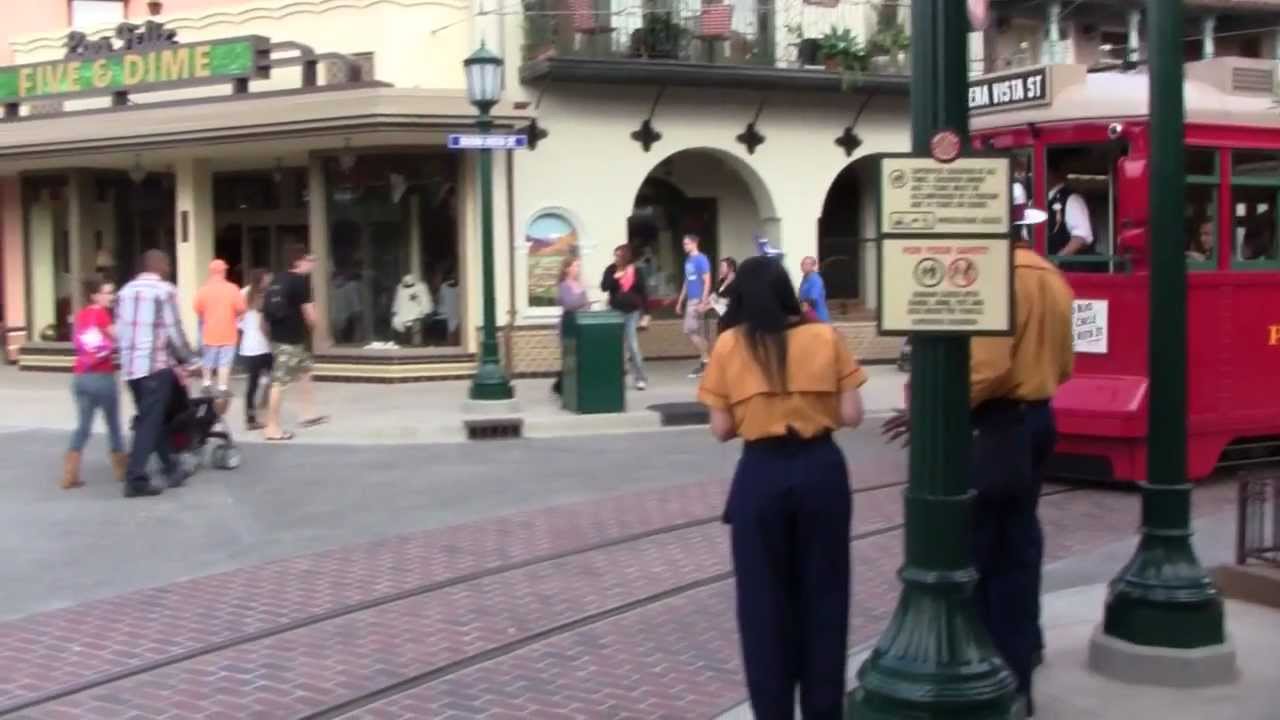 DCA- Red Car Trolley- Buena Vista Street to Hollywood Tower Hotel