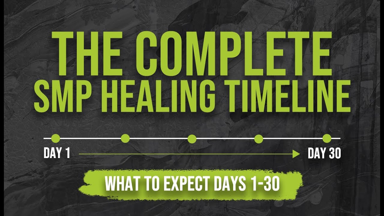 The Complete SMP Healing Timeline: What to Expect Days 1 30