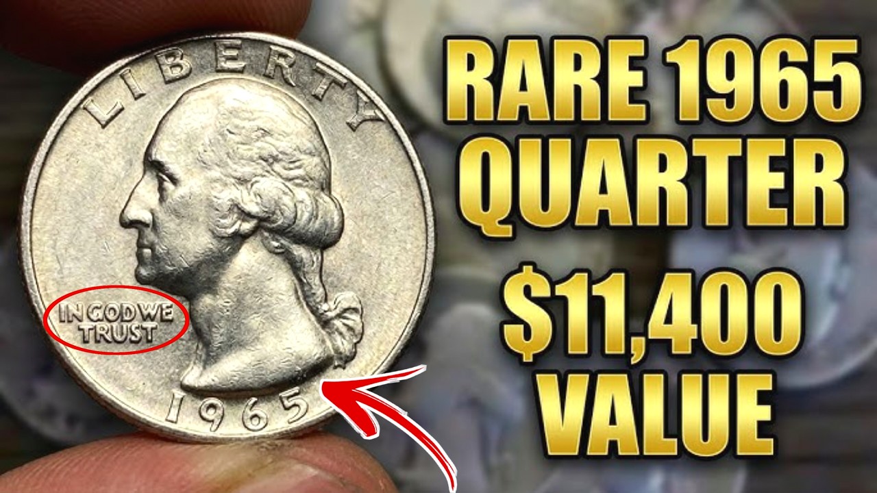 Hidden Coins Worth Thousands – Check Your 1965 Quarter NOW!