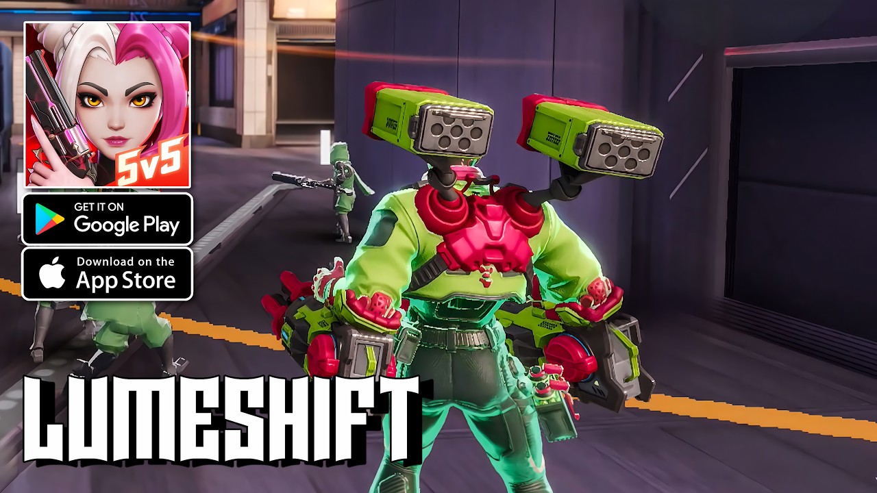 Lumeshift Gameplay - 5v5 Team Shooter Game Android iOS