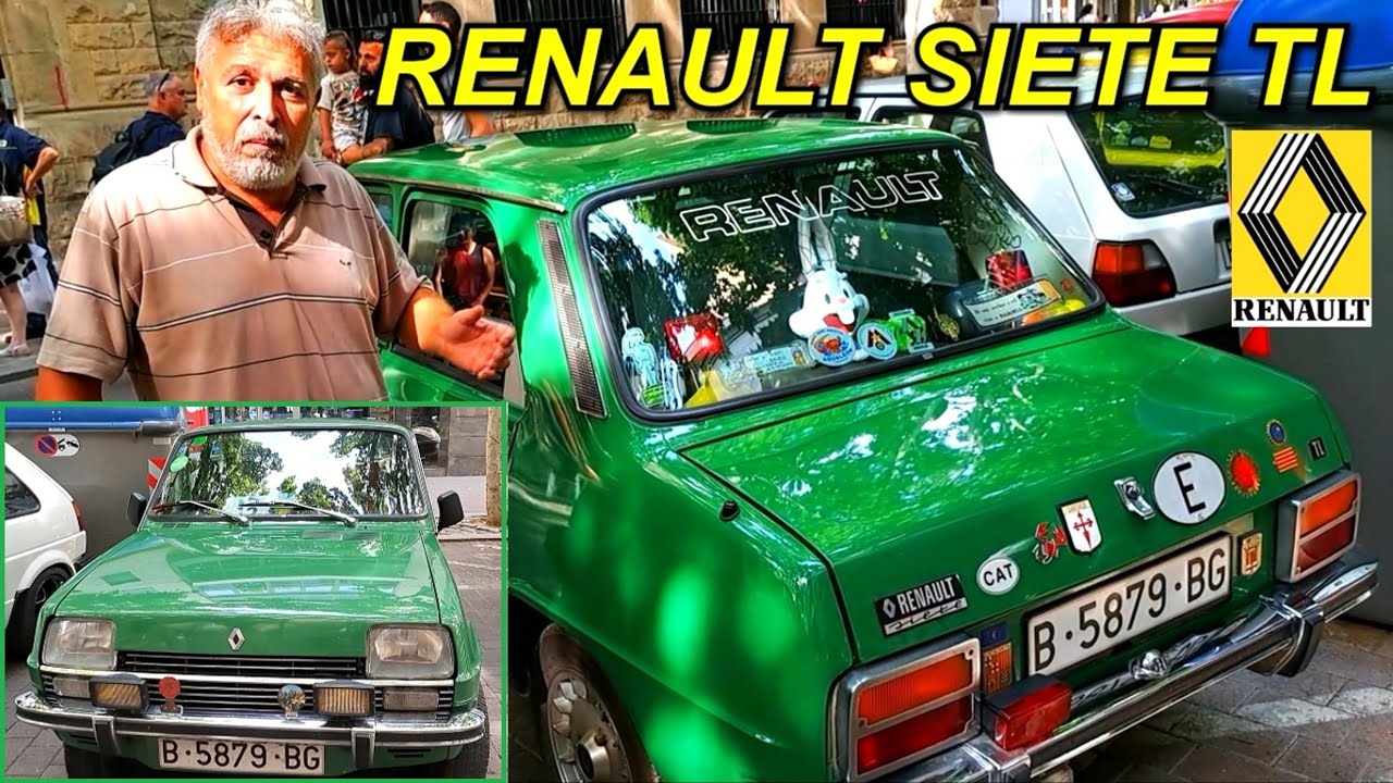 ⛽Renault Siete TL 1975. Modelo propio FASA-Renault. #renault7