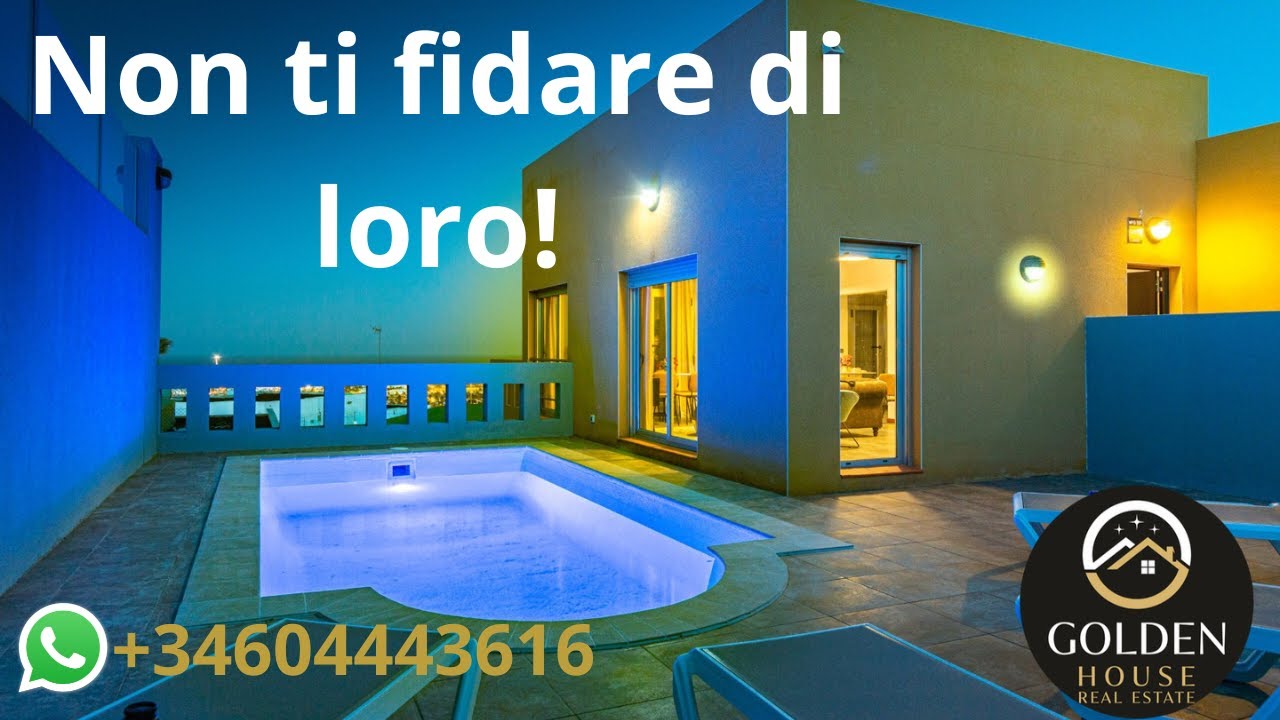 Non ti fidare di loro! Case a Fuerteventura #goldenhousefuerteventura #fuerteventura #luxuryvilla