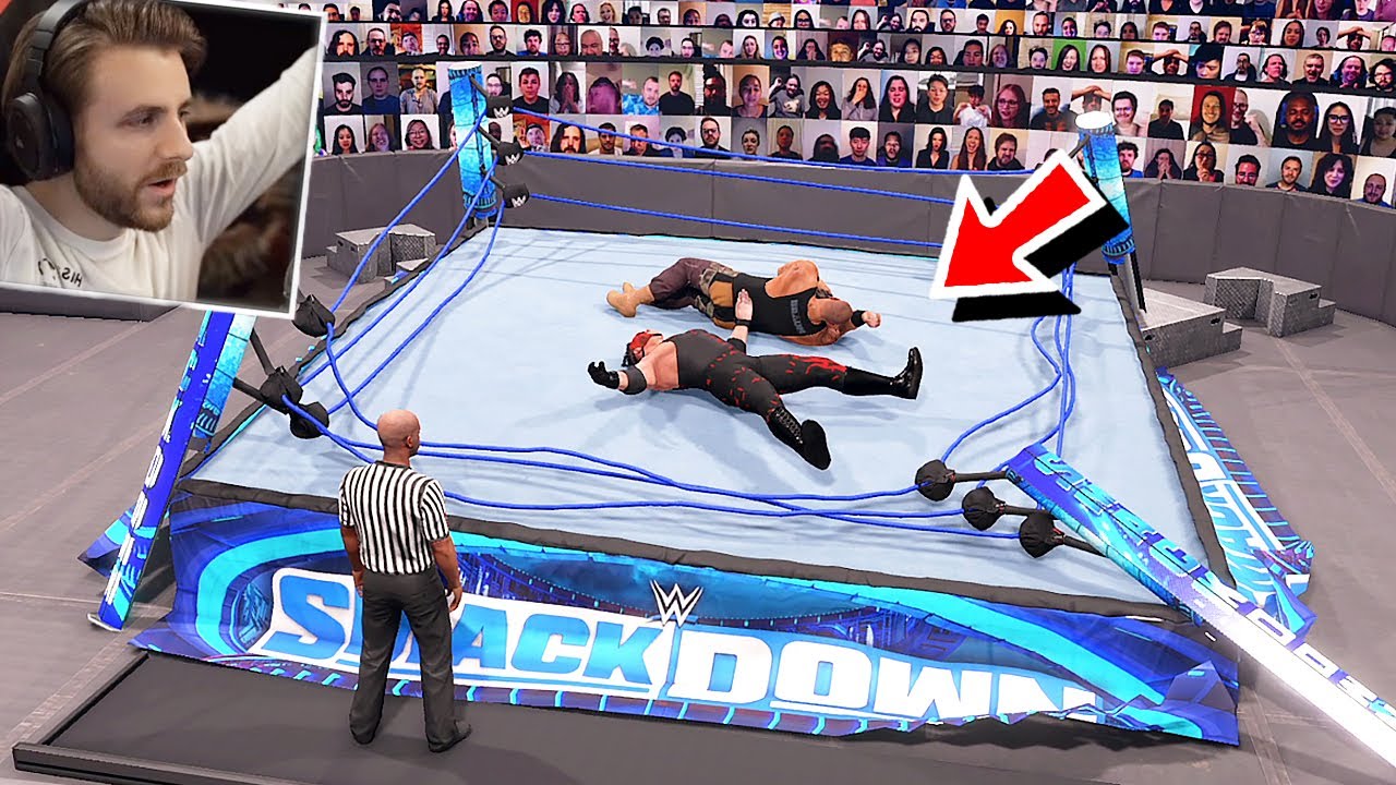 AM DISTRUS RING-UL in WWE 2K22!