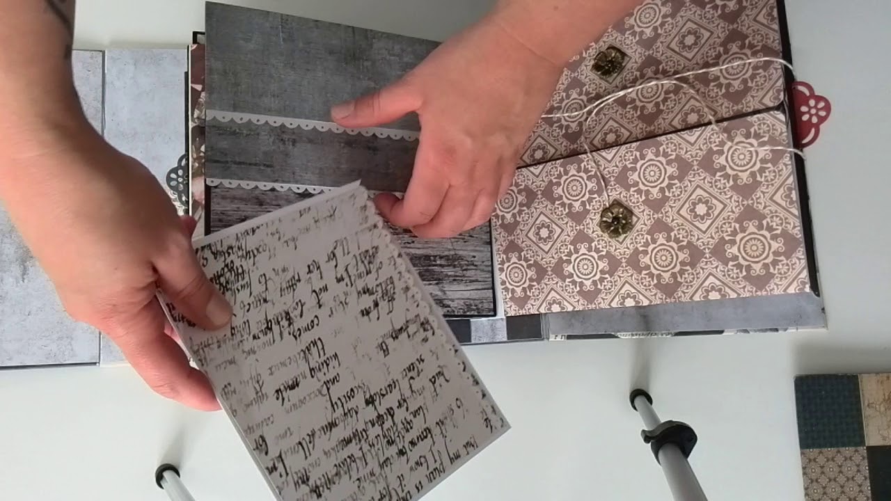 Album scrap papiers de chez Action