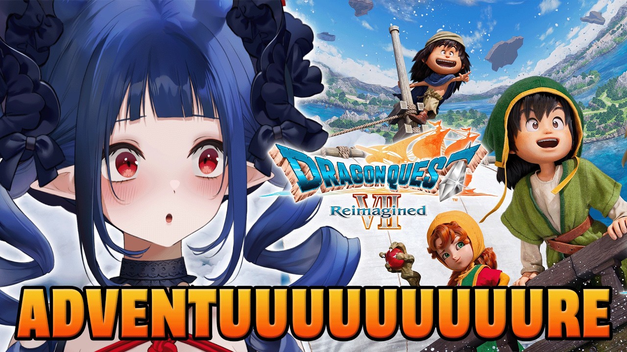 First Time Playing Dragon Quest 7 Reimagined!