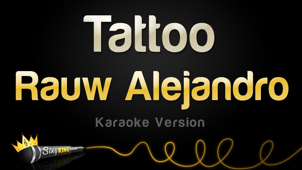 Rauw Alejandro - Tattoo (Karaoke Version)