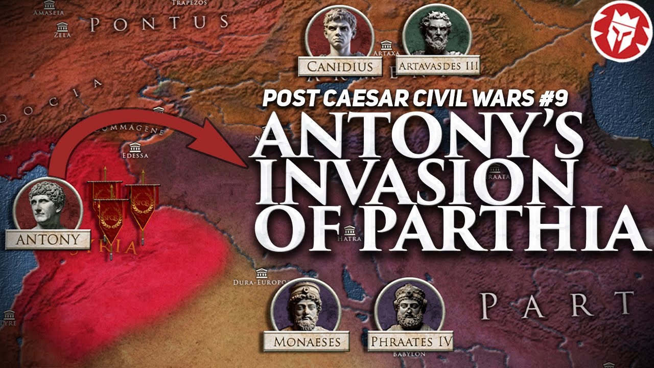 How the Parthians Defeated the Romans Again - Post-Caesar Wars DOCUMENTARY