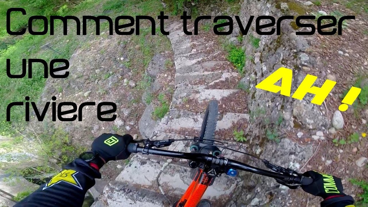 Je pars en exploration ! Je finis dans la rivière !! | GoPro MTB Vlog |