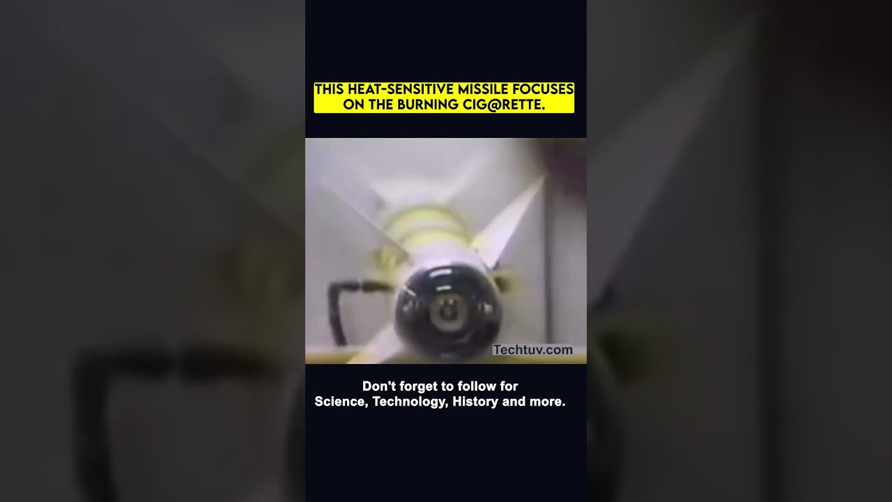 Heat sensation missiles tracing #5minuteknowledge #missile #heat #sensor #army #airforce