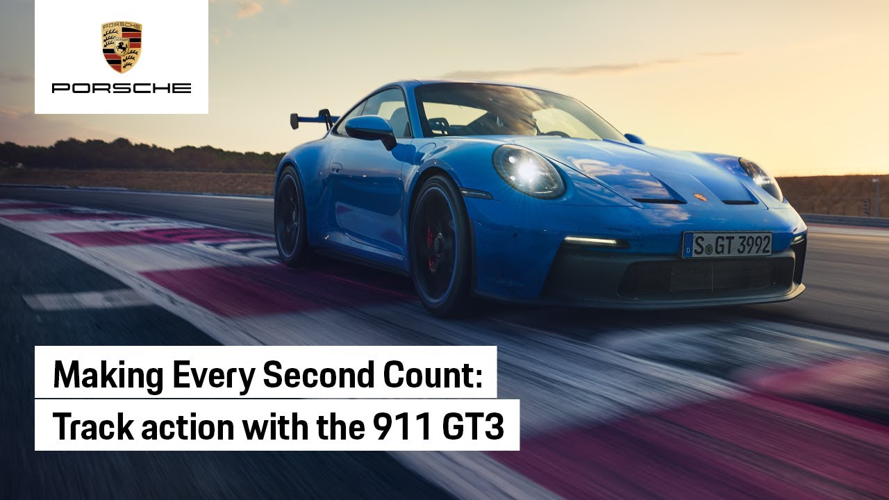 On the track with the Porsche 911 GT3​