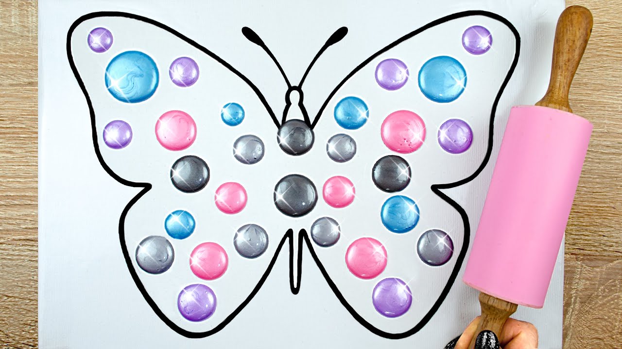 WOW! Easy Butterfly Acrylic Painting Idea You Must Try!