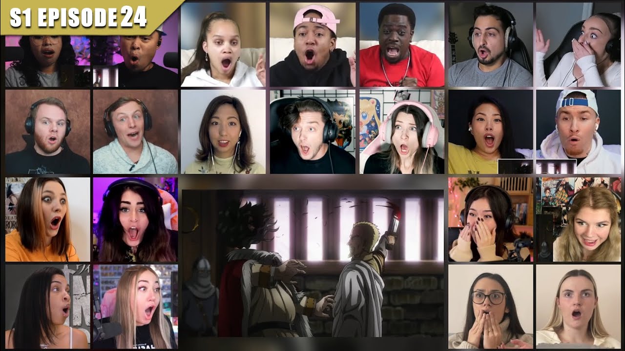 [Full Episode] Vinland Saga Season 1 Episode 24 Reaction Mashup | ヴィンランド・サガ