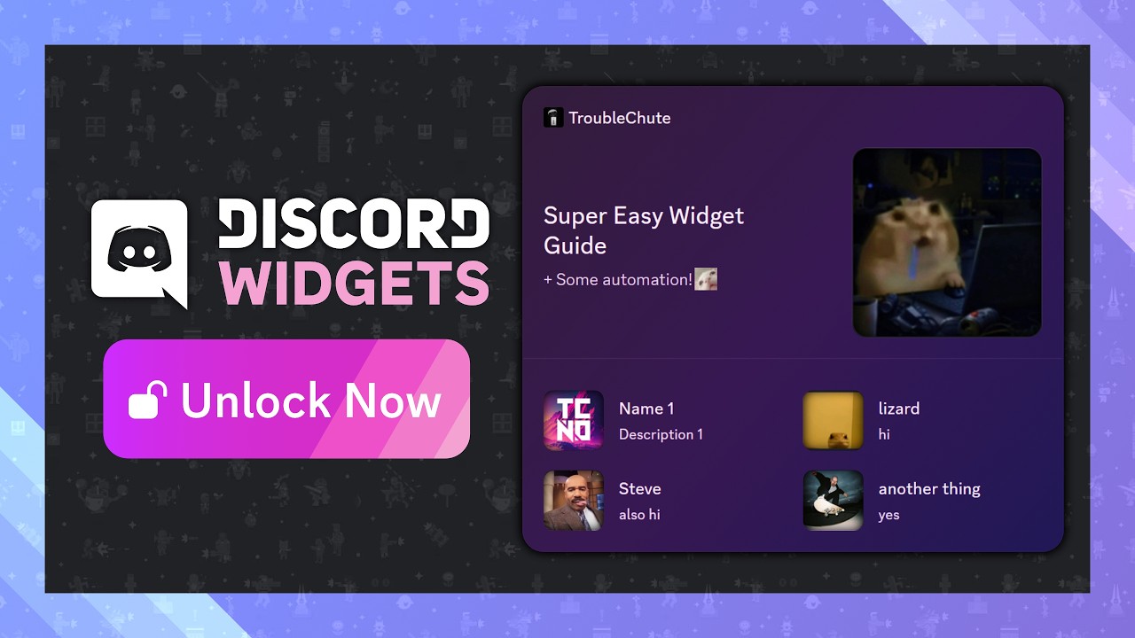 EASY Discord Widgets | Customize Your Profile NOW | GIFs & More