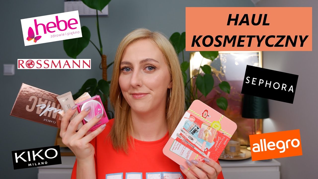 HAUL KOSMETYCZNY🛒 HEBE | ROSSMANN | ŁUPY Z ALLEGRO | KIKO MILANO | PEREŁKA Z SEPHORY🤑